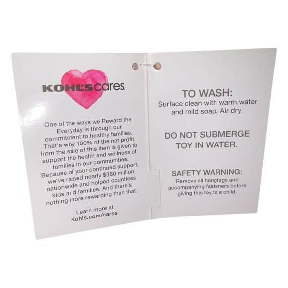 Kohls Cares Charlie Brown Plush Doll Peanuts Collection 16" Soft Toy - Picture 8 of 9